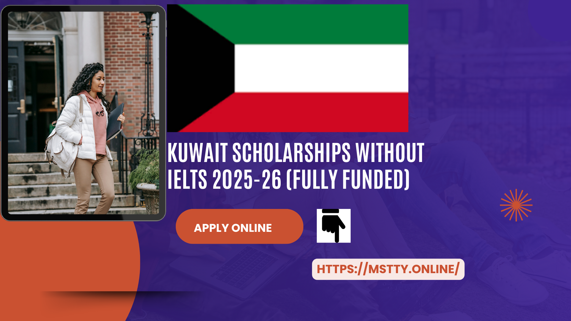 Kuwait Scholarships Without IELTS 2025-26 (Fully Funded)