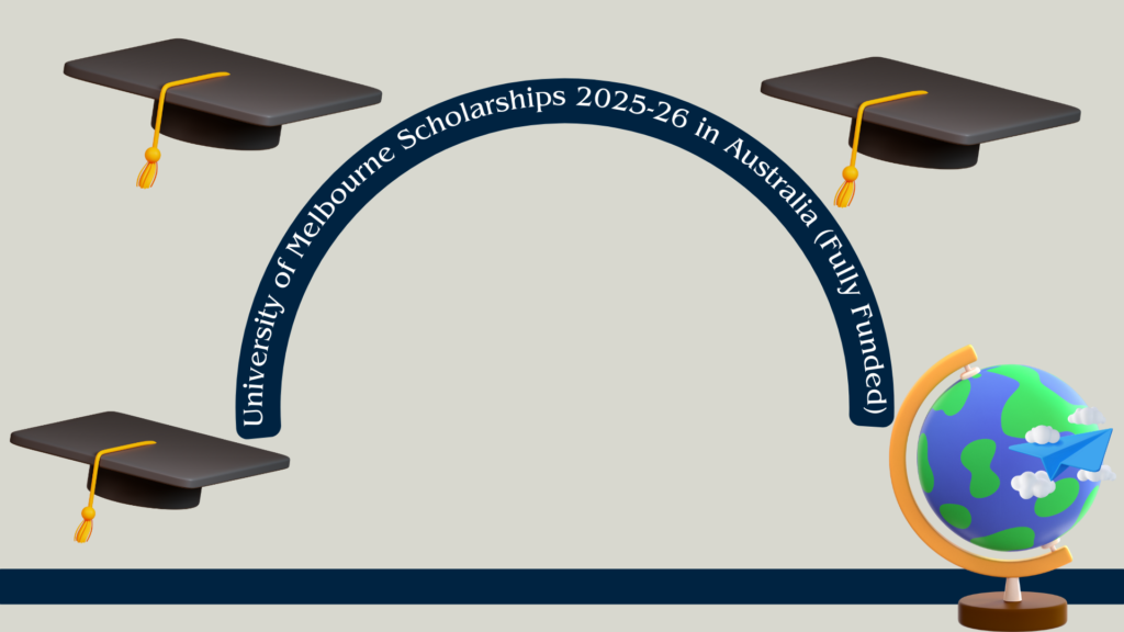 University of Melbourne Scholarships 2025-26 in Australia (Fully Funded)