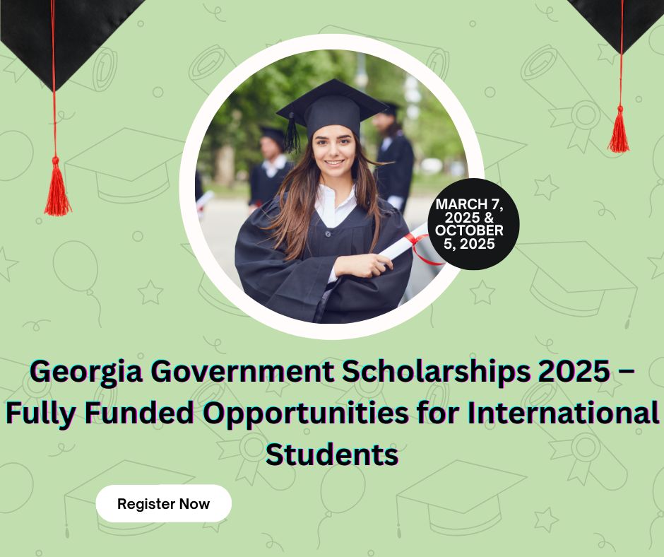 Study in Georgia on a fully funded scholarship 2025